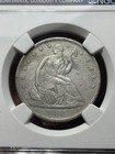 1859-o 50c Ss Republic Seated Liberty Half Dollar Ngc Shipwreck Effect