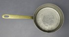 Vintage Copper 7  Hand Hammered Bottom Brass Handle Made In France Saucepan Pot
