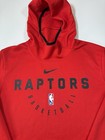 Nike Toronto Raptors Hoodie Mens Xl Dri-fit Pullover Team Issued Engineered Nba