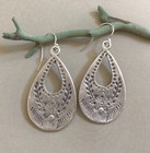 Artisan Jewelry Sterling Silver Sundance Charm Earrings