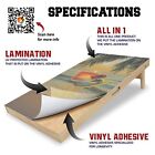 American Flag We The People Dark Washed Wood  Cornhole Board Vinyl Wrap Laminate