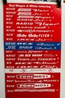 Red Wagon Decal Set For Coaster Wagon  e  White Stickers 2 Big  1 Small
