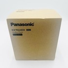 Panasonic Kx-tgu433b Cordless Phone Set  3 Handsets  1 Base  Black   Silver