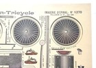 Caisson Petites Construction Tricycle French Pellerin Co  Print Diagram