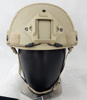 Hard Helmet Pro High Cut Fast Tactical Military Helmet Medium Soil sand