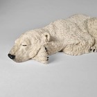 Vintage Large Polar Bear Family Sculpture Polar Dreams Keith Sandaluk 1996 Rare
