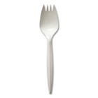 Boardwalk Sporkwhpp Mediumweight Spork Cutlery - White  1000 carton  New