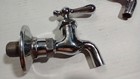 Vintage Pair Of Hot   Cold Water Faucet  Spigots Sink   Bathtub Mcdonald     