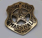 U s  Marshals Brass Child Badge