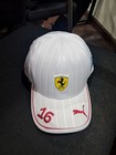 Scuderia Ferrari F1 2025 Charles Leclerc Team Miami Gp Hat White - New 2026