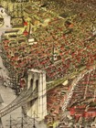 1879 Brooklyn New York Vintage Old Panoramic Ny City Map - 16x24