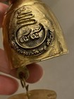 Vintage Brass Buddha Clapper Bell  3 5   