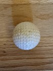 Vintage Diamond Black Golf Ball Antique Hickory