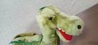 Dakin Green Plush Winged Dragon Stuffed Toy Animal Fire Breathing 24    Vintage 