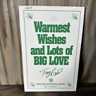 Tracy Byrd 1997 Christmas Card Postcard 6x9 Country Music