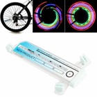 Led Flashing Colorful Bicycle Cycling Wheel Spoke Signal Light For Bike Tool 2pc