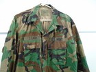 Us Military Army Bdu Camo Coat Shirt Hot Weather Size Medium Short 1989 112-m