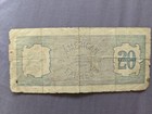 20  American Express Us Dollars Unused Travelers Cheque From 1960s   Vintage
