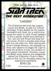 Star Trek Tng Portfolio Prints S2 Gold Autograph Parallel Base Card 154  074 125