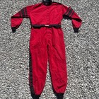 Racequip Red Black Sfi 3 2a 1 Fire Retardant Racing Suit Driving Coveralls 2xl