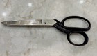 Vintage Wiss Inlaid No  28 Black Handle 8  Dressmaking sewing Scissors Newark Nj