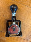 Bates Vintage Numbering Machine  6 Wheels Style E Usa W partial Box