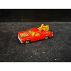 Matchbox Superfast No 60 Holden Pick-up Red 1977 Lesney England With Motorcycle