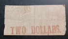 1861  2 State Of North Carolina Raleigh Nc Obsolete Currency Note