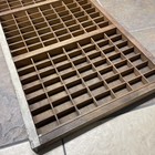 Antique Hamilton Printer s Drawer Letterpress Type Tray Shadowbox Free-freight  