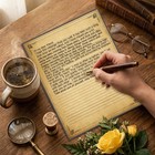 Vintage Lined Paper 50 Sheets 8 5   X 11   Antique Border Stationary Letters