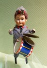 Schuco Windup Soldier Plays Drum - Works  Key