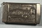 1904 St  Louis Worlds Fair Match Safe W cutter