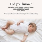 100  Organic Cotton Baby Crib Sheets  3-pack      Gots Certified  Soft Fitted S   