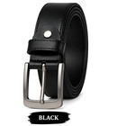 Men s Full Grain Leather Dress Belt Genuine Cowhide Formal Business Handmade 1 5