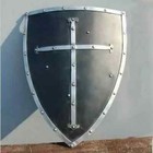 Medieval Shield Templar Cross Combat Ready For Battle Armor Shield 24 