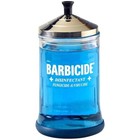 Barbicide Disinfecting Jar - Midsize 21 Fl Oz With Stainless Steel Lid And Tray