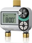 Durable Brass Water Hose Timer - 2-zone Programmable Control For Garden And Lawn