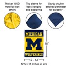 Michigan Wolverines Garden Flag Yard Banner