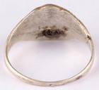 U1023 Crossed Hammers U-boat Ww2 German Ring Naval Submarine 800 Silver U-boot K