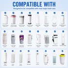 Compatible With Diaper Genie Pails Diaper Pail Refills   3 Pack Lemon Scent C   