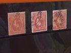 Siam Thailand King V Provisional Issue Complete Set Use 1889 Cv 90 Free Shipping