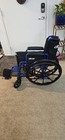 Drive Medical Blue Streak Lightweight Wheelchair With Swing-away Footrests