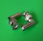  1 Pc  Bnc Male To Bnc Female Right Angle Adapter - Usa Seller
