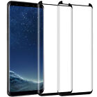 For Samsung Galaxy  S8  S8 Heavy Duty Phone Case Cover Screen Tempered Glass