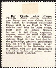 Heron Poster Stamp G  R  Vatter Seed Bird Feed Co Bern Switzerland