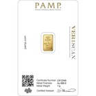 1 Gram Gold Bar - Pamp Suisse - Fortuna - 999 9 Fine In Sealed Assay