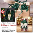 Magicwater Forest Green Crinkle Cut Paper Filler - 2lb Gift Basket Shred