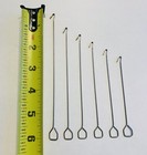 Cuckoo Clock Parts-pendulum Wire Leader Hanger-lot Of 6- New    6    To 3-1 4    
