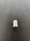 Vintage antique Simons Brothers Sterling Silver Thimble Sz 10 Art Deco Pattern