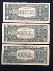 Lot Of  3  2013b  Duplicate  star  Error Notes -  1  one Dollar  - Fw